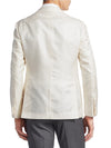 RALPH LAUREN PURPLE LABEL - Ivory 1-B Peak Lapel Dinner Jacket - 38R