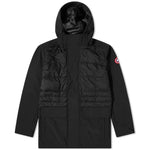 $800 CANADA GOOSE - "BRETON" Black Down Parka Coat - L