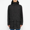 $700 CANADA GOOSE - "CREW TRENCH" Black Water Resistant Coat - S