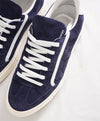 $750 SALVATORE FERRAGAMO - *BORG 5* Blue Suede Gancini Sneaker - 6 M US