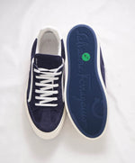 $750 SALVATORE FERRAGAMO - *BORG 5* Blue Suede Gancini Sneaker - 6 M US