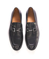 $895 SALVATORE FERRAGAMO - “FOSTER" Gancini Loafer Black Leather - 10 E