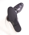 $895 SALVATORE FERRAGAMO - “FOSTER" Gancini Loafer Black Leather - 10 E