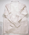 $595 ELEVENTY PLATINUM - Pure LINEN Neutral Herringbone Shirt Jacket Coat - M