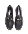 SALVATORE FERRAGAMO - “GLASGOW" Black Lug Sole Gancini Loafer- 8 EEE