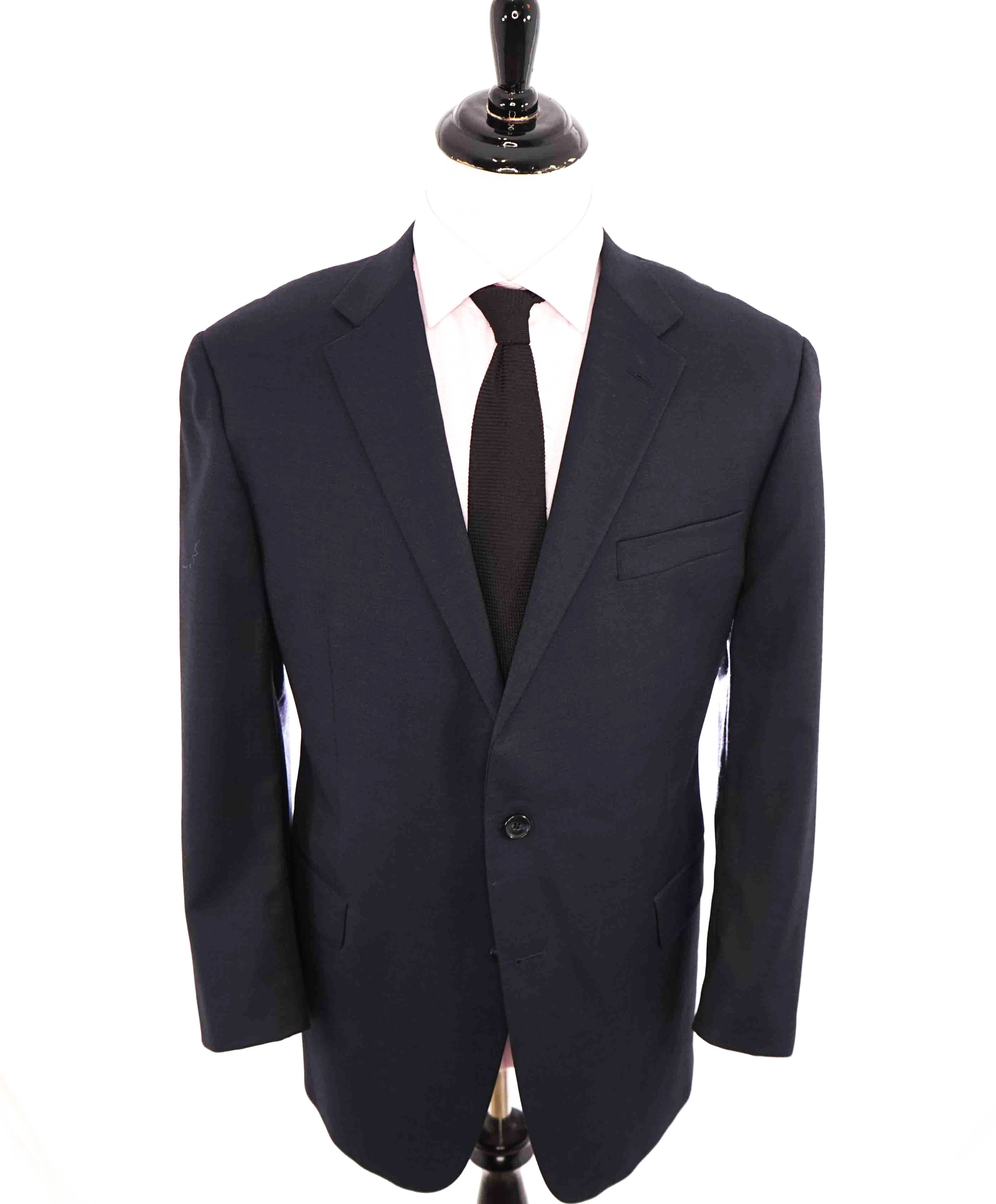 $1,495 HICKEY FREEMAN - Classic Navy Blazer *CLOSET STAPLE* "Milburn" - 46R