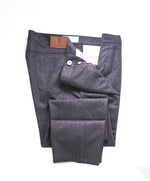 $825 BRUNELLO CUCINELLI - WOOL *CLOSET STAPLE* Gray Dress 5-Pocket Pants - 37W