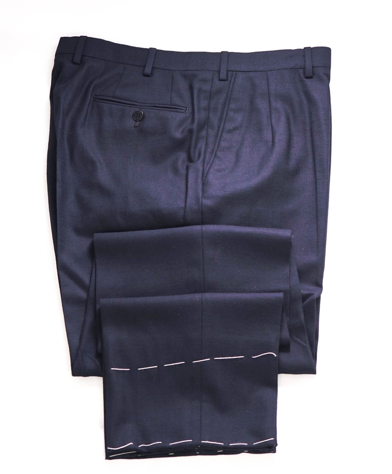 $1,250 BRIONI - Navy Premium Wool SPECIAL ORDER by "WILL SMITH" Dress Pants- 34W