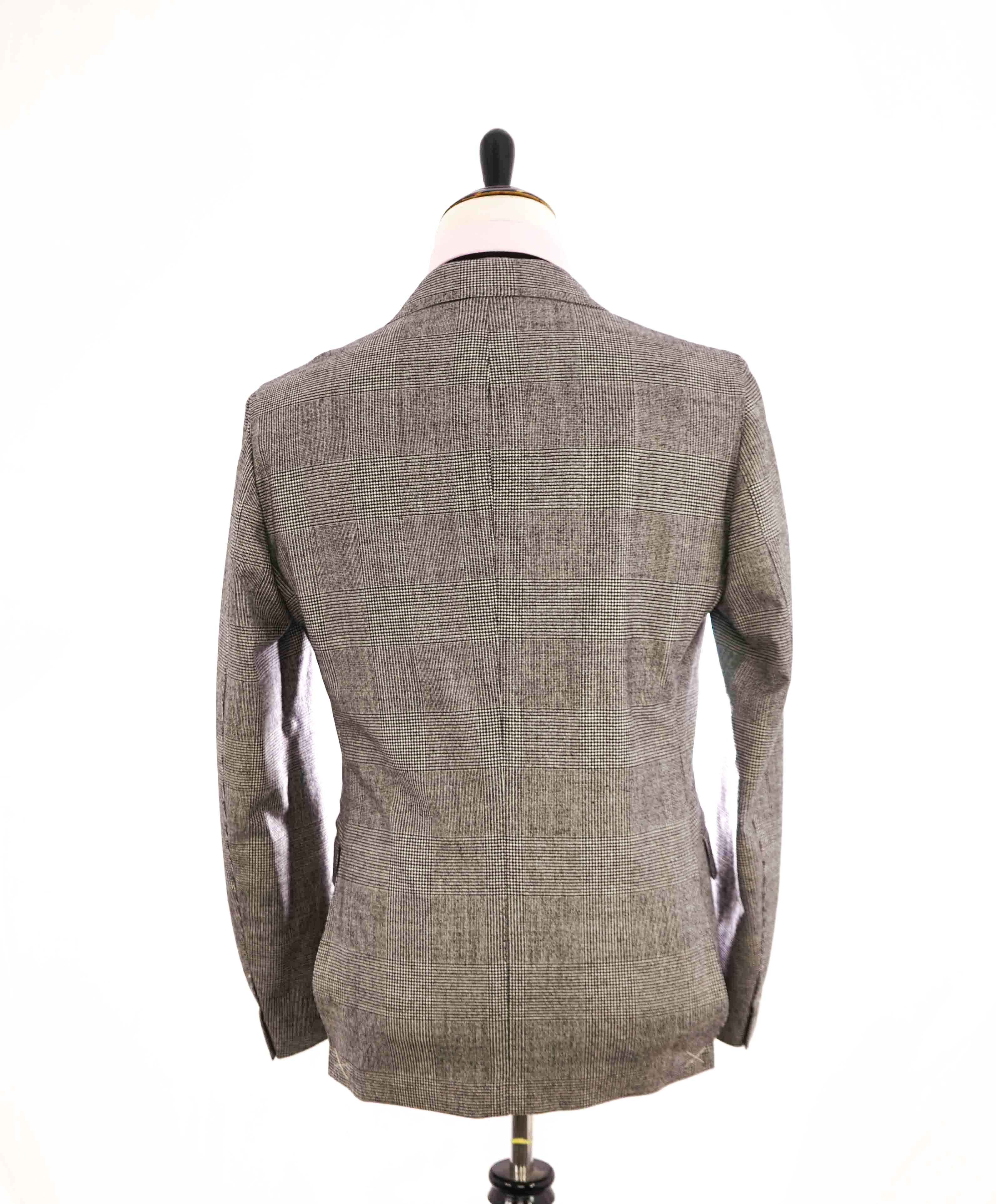 $2,745 ELEVENTY - "PLATINUM LABEL" Bold Prince Of Wales Check Blazer - 40 (50 EU)