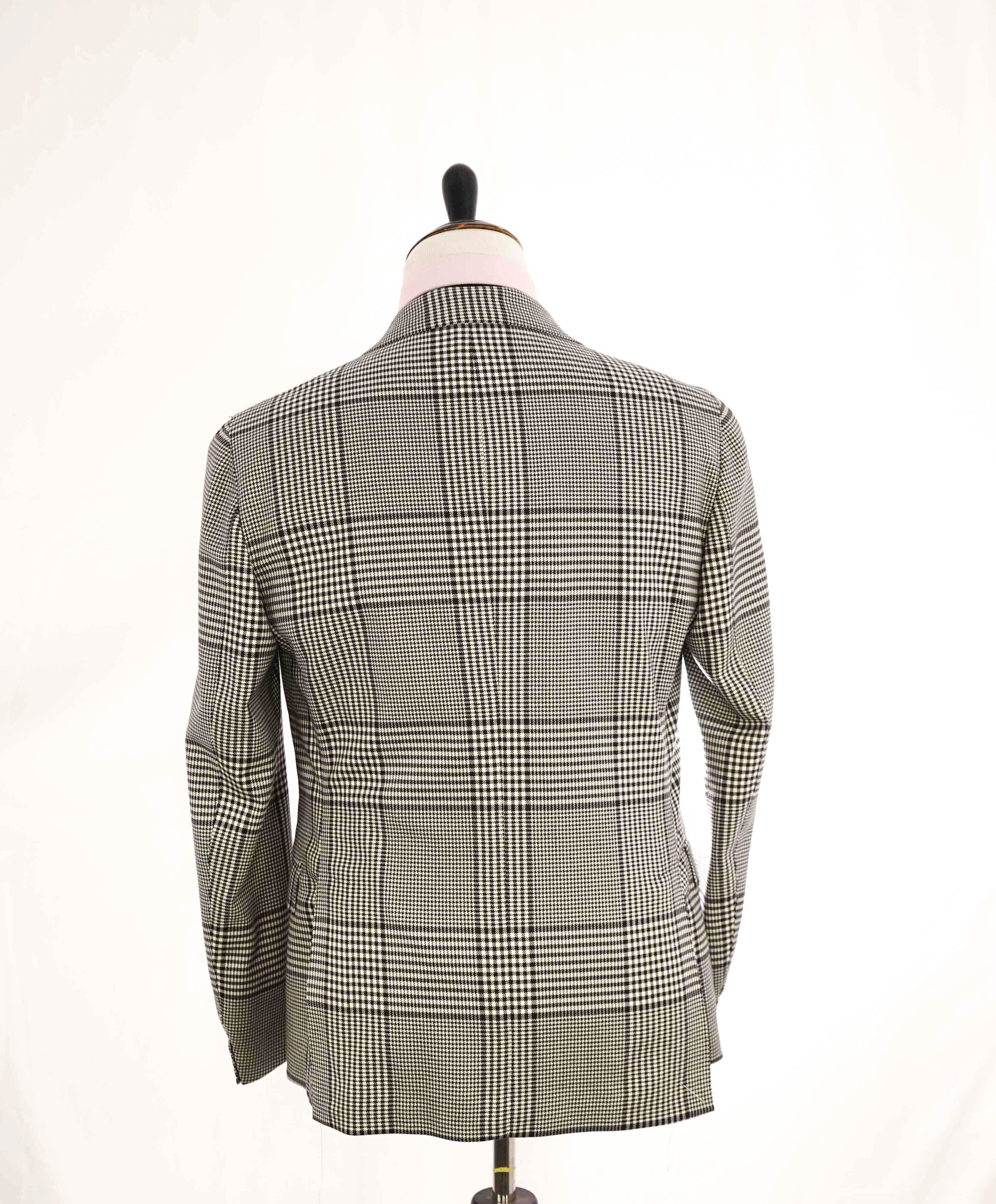 $2,645 ELEVENTY - "PLATINUM LABEL" Bold Prince Of Wales Check Blazer - 40 (50 EU)