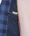 $9,600 KITON - *PURE CASHMERE* Blue Bold Check Plaid Blazer - 40R