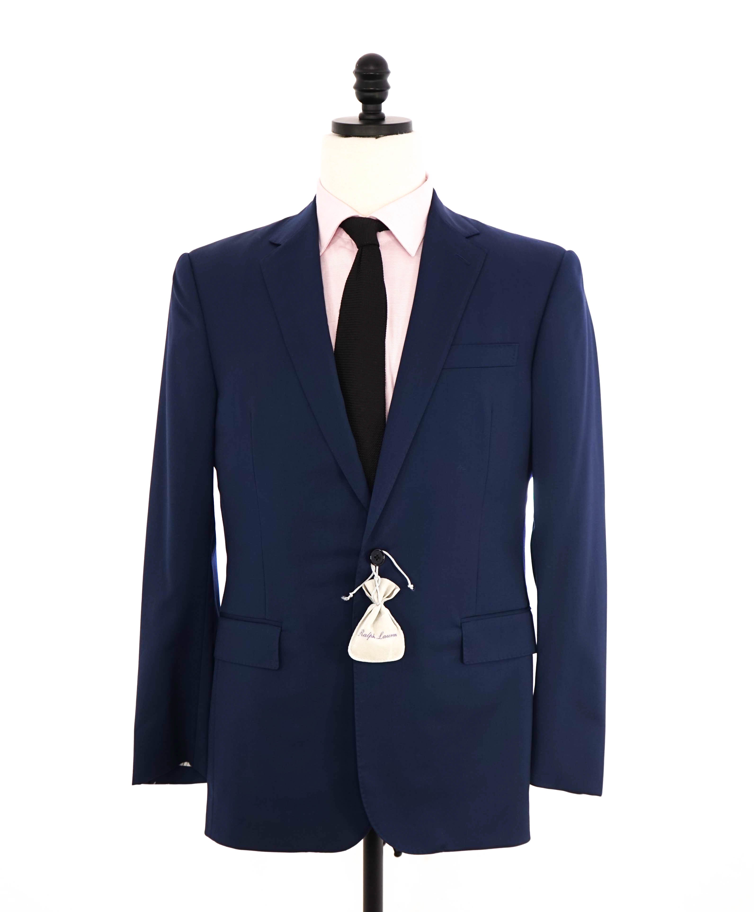 RALPH LAUREN PURPLE LABEL - Cobalt Blue ANT 2-Btn *CLOSET STAPLE* Suit - 40R