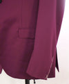 $1,395 BOGLIOLI- Wool Peak Lapel Plum/Pink Dinner Jacket Blazer - 42R