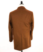 $1,795 ERMENEGILDO ZEGNA - By SAKS FIFTH AVENUE Camel  Wool/Cashmere Coat - L (40R)