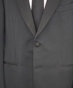 $5,995 BRIONI - *CELEB FAV* "Fit B" Wool/Mohair Hand Made ITALY Black Tuxedo - 46R