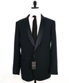 $5,494 GIORGIO ARMANI - "SOHO" Navy SILK LINED Shawl Collar Tuxedo - 50R