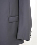 $2,195 EMPORIO ARMANI - “G LINE” NAVY Textured Peak Lapel 130's Tuxedo Suit - 50L US