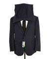 $2,195 EMPORIO ARMANI - “G LINE” NAVY Textured Peak Lapel 130's Tuxedo Suit - 50L US