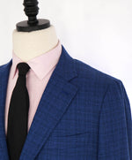 $2,995 ISAIA - Blue Patch Pocket BOUCLE MOP Button Blazer - 46R