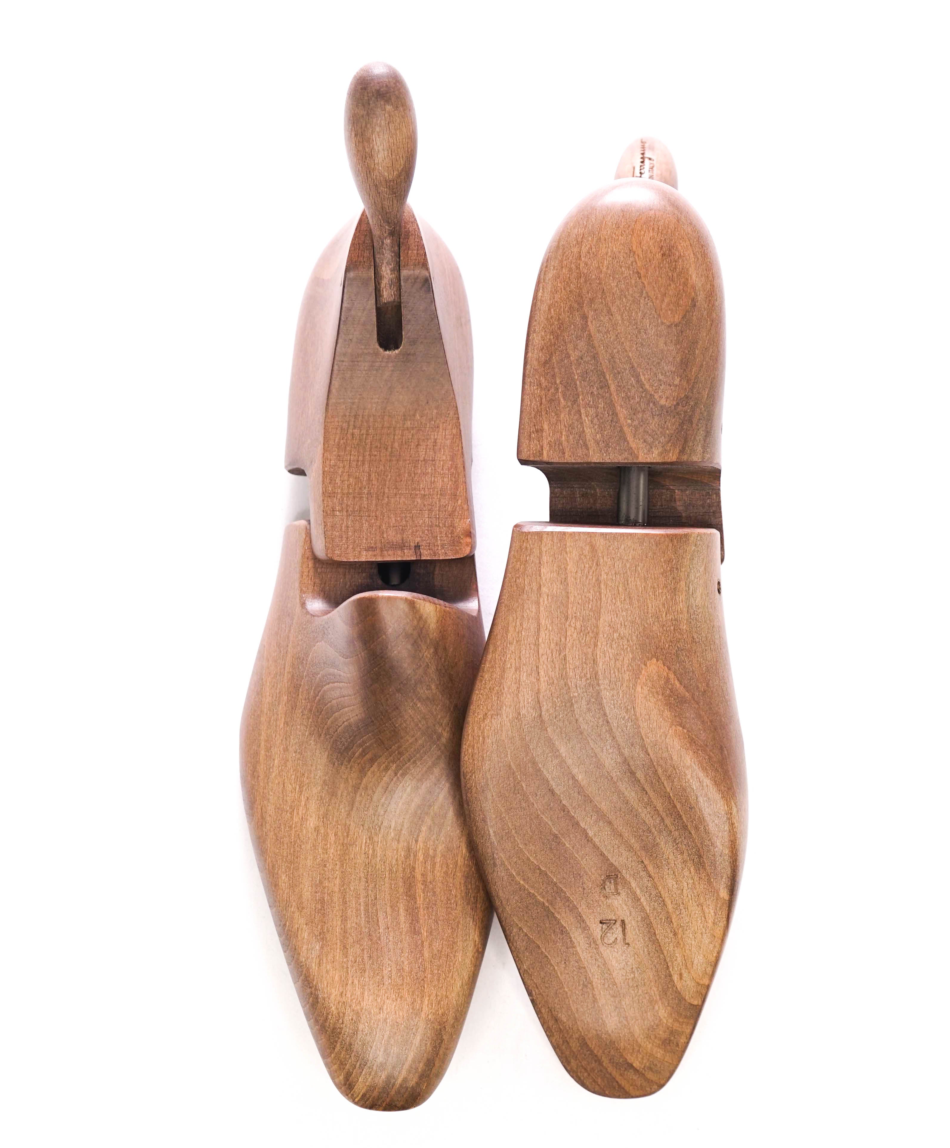 SALVATORE FERRAGAMO - Wooden Double Barrel Shoetree / Shoe Tree - 12D