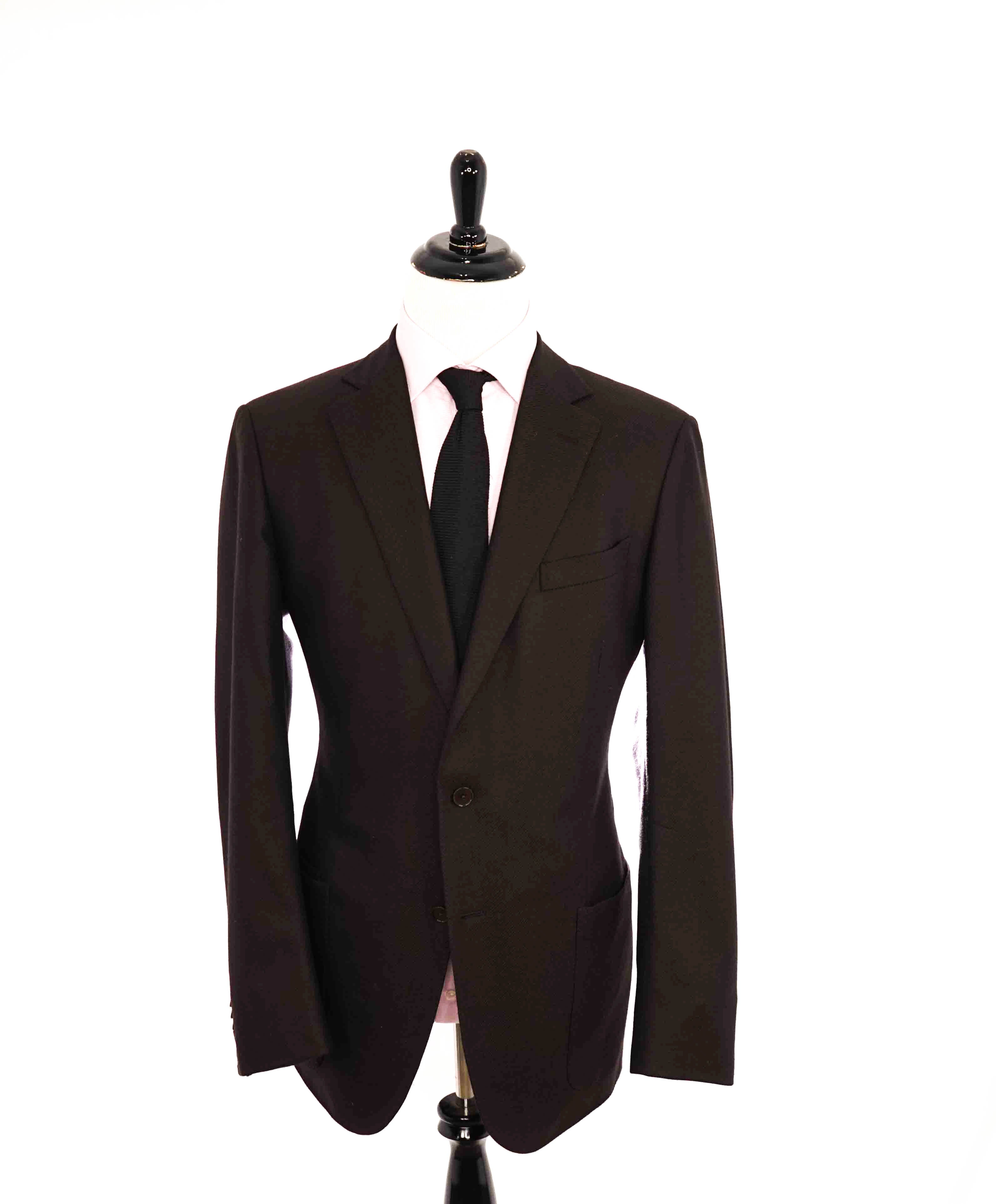 $2,895 ERMENEGILDO ZEGNA - Brown **10 POCKET** Blazer - 46L