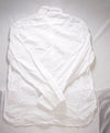 $395 ELEVENTY - White *POPOVER* Polka Dot Textured Button Dress Shirt - XL (42) (16.5)