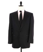 $6,270 BRIONI - *CELEB FAVORITE* 1 Of 1 Hand Made Italy Black Peak Lapel Tuxedo - 36R