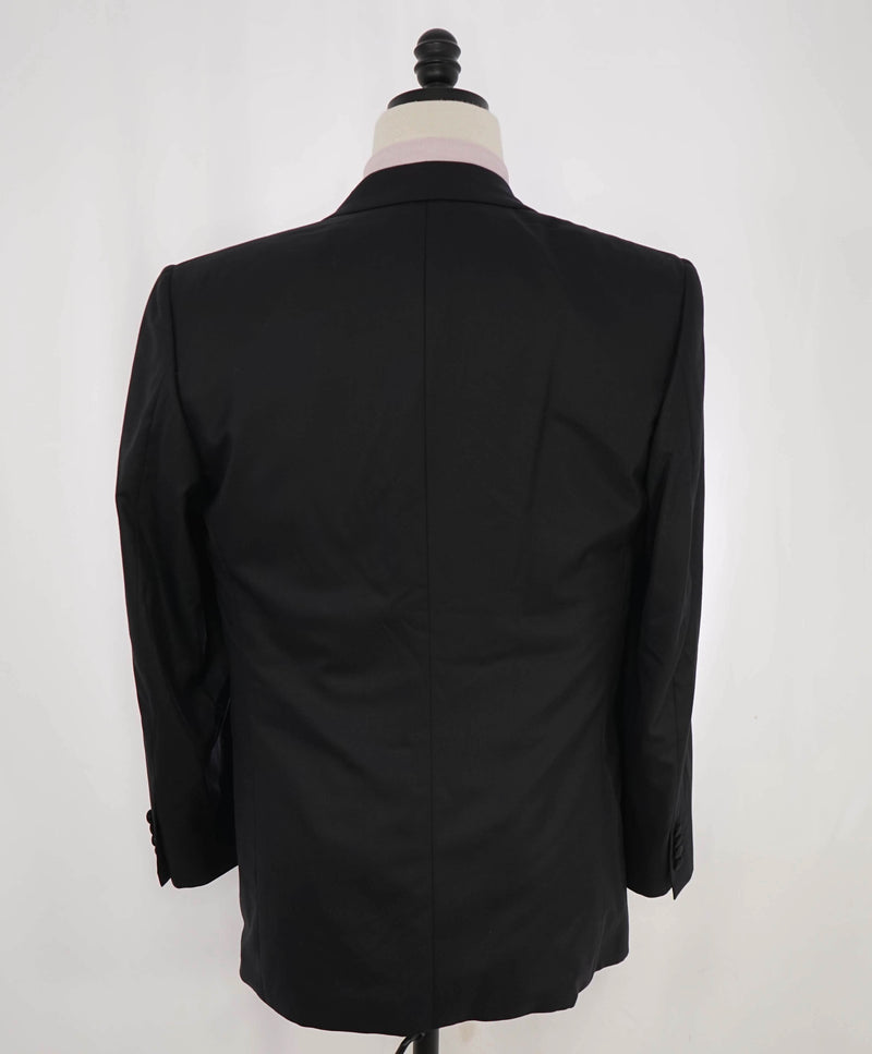 $6,270 BRIONI - *CELEB FAVORITE* 1 Of 1 Hand Made Italy Black Peak Lapel Tuxedo - 36R