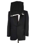 $6,270 BRIONI - *CELEB FAVORITE* 1 Of 1 Hand Made Italy Black Peak Lapel Tuxedo - 36R