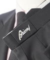 $6,270 BRIONI - *CELEB FAVORITE* 1 Of 1 Hand Made Italy Black Peak Lapel Tuxedo - 36R