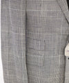 $2,395 RALPH LAUREN PURPLE LABEL - Prince of Wales Check WOOL/SILK/LINEN Blazer - 38R