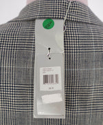 $2,395 RALPH LAUREN PURPLE LABEL - Prince of Wales Check WOOL/SILK/LINEN Blazer - 38R