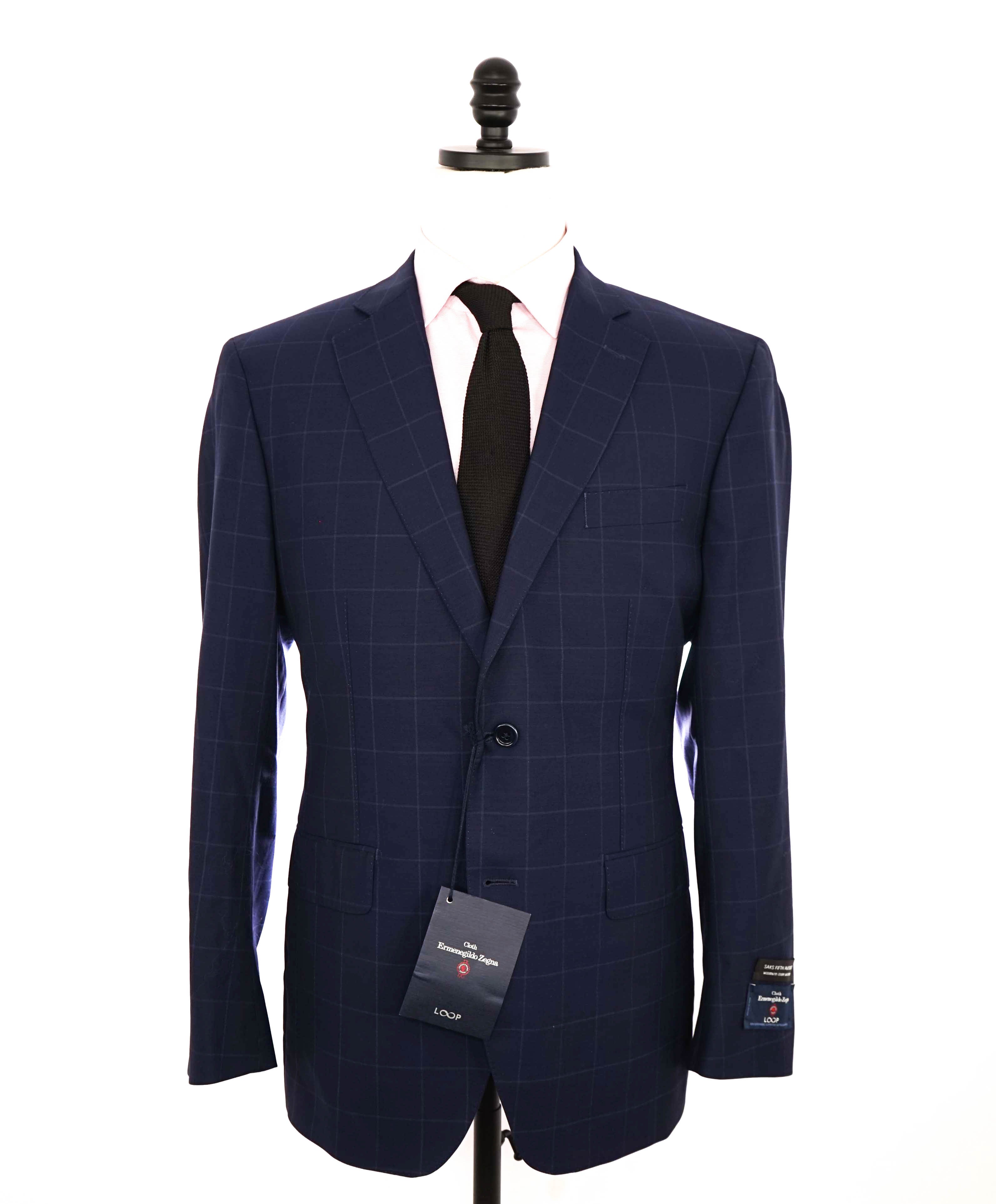 ERMENEGILDO ZEGNA - By SAKS FIFTH AVENUE *Modern* "Australian" Suit - 42R 37W