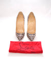 $945 CHRISTIAN LOUBOUTIN - "Pigalle Follies" Glitter Sirene 120 Heels Pumps - 36.5