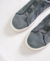 $1,150 ERMENEGILDO ZEGNA - COUTURE "Triple Stitch" Deerskin Sneakers - 6 US (39 EU)