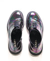 $1,050 PRADA - Black/Multi-Color Lug Sole Air levitate Oxfords Sneaker - 9.5 US (8.5 Prada)