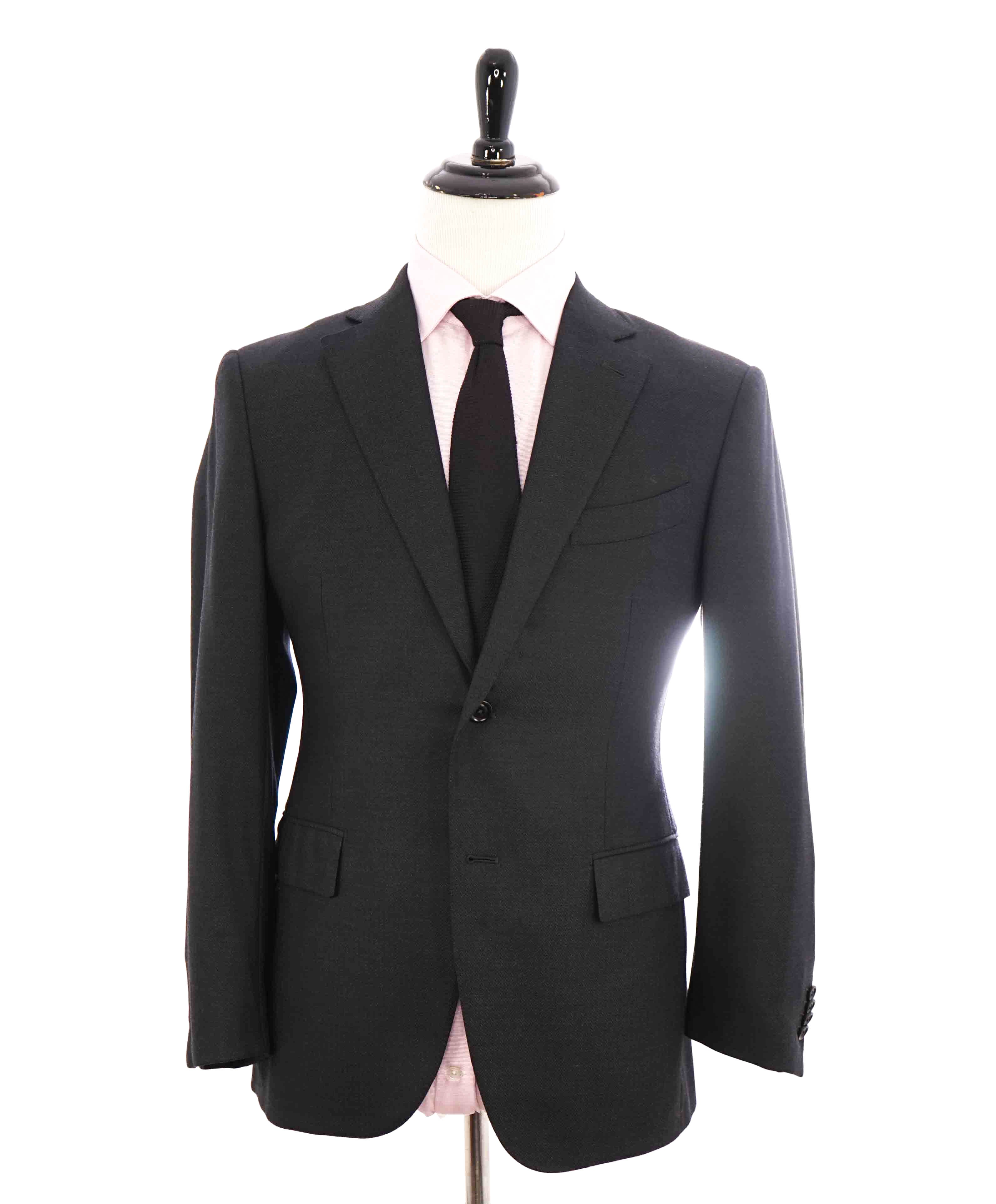 $2,895 ERMENEGILDO ZEGNA - "TROFEO COMFORT" Herringbone Blazer - 40S