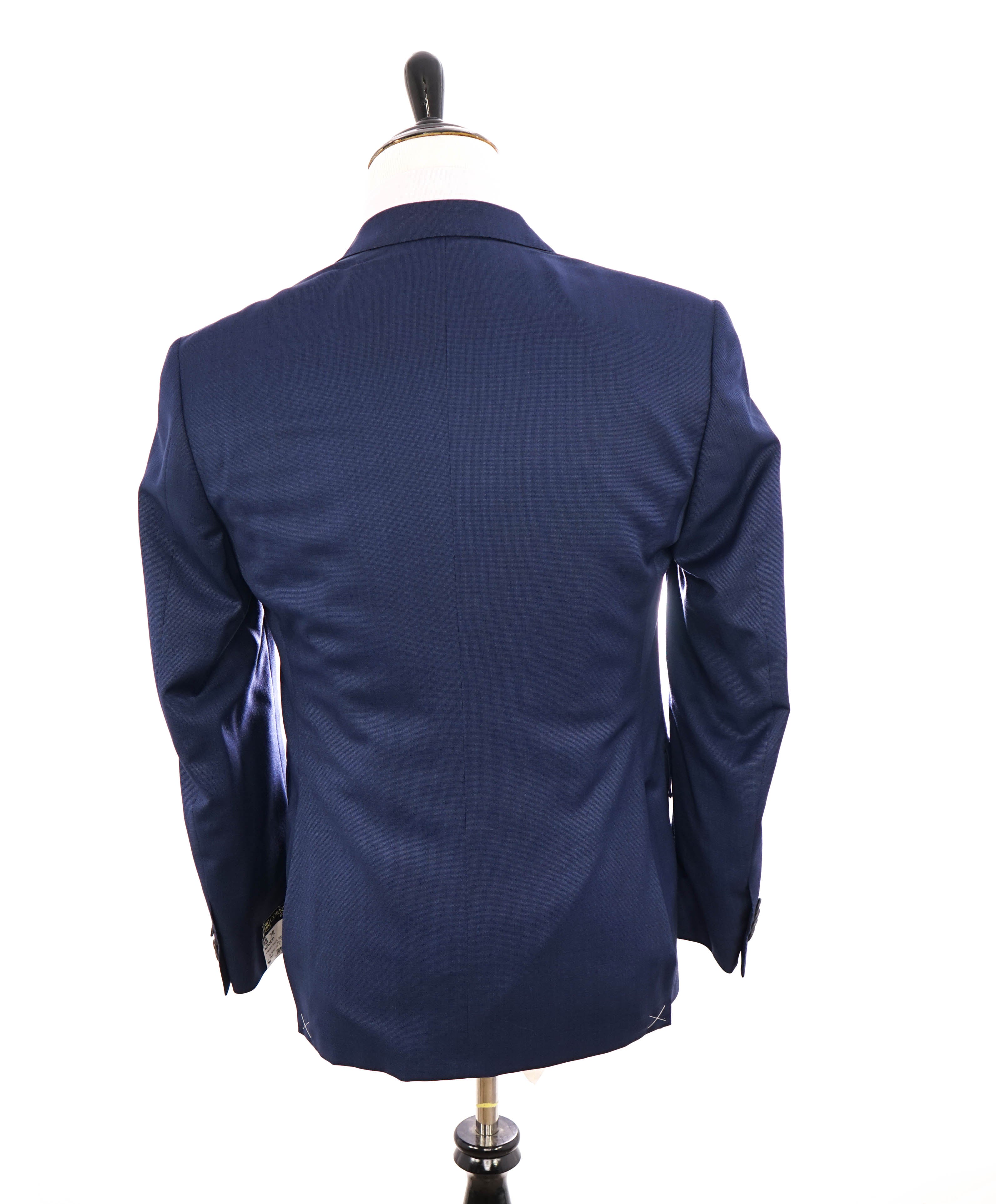 $1,595 CORNELIANI - *18,25 MICRONS* Blue Pindot Blazer - 38R