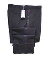 RALPH LAUREN PURPLE LABEL - *SIDE TABS* Flat Front TUXEDO Dress Pants - 36W