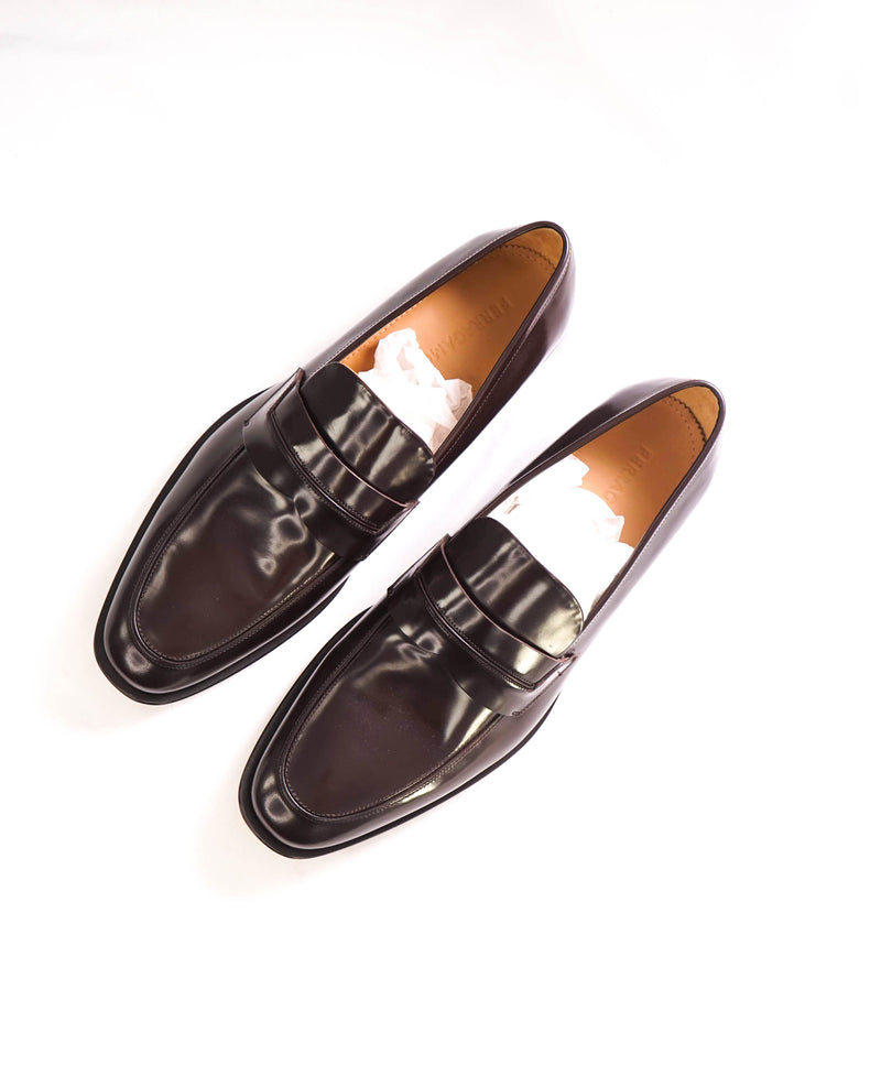 $930 SALVATORE FERRAGAMO - *FELIPE* Brown Penny Loafer - 10.5 EE US