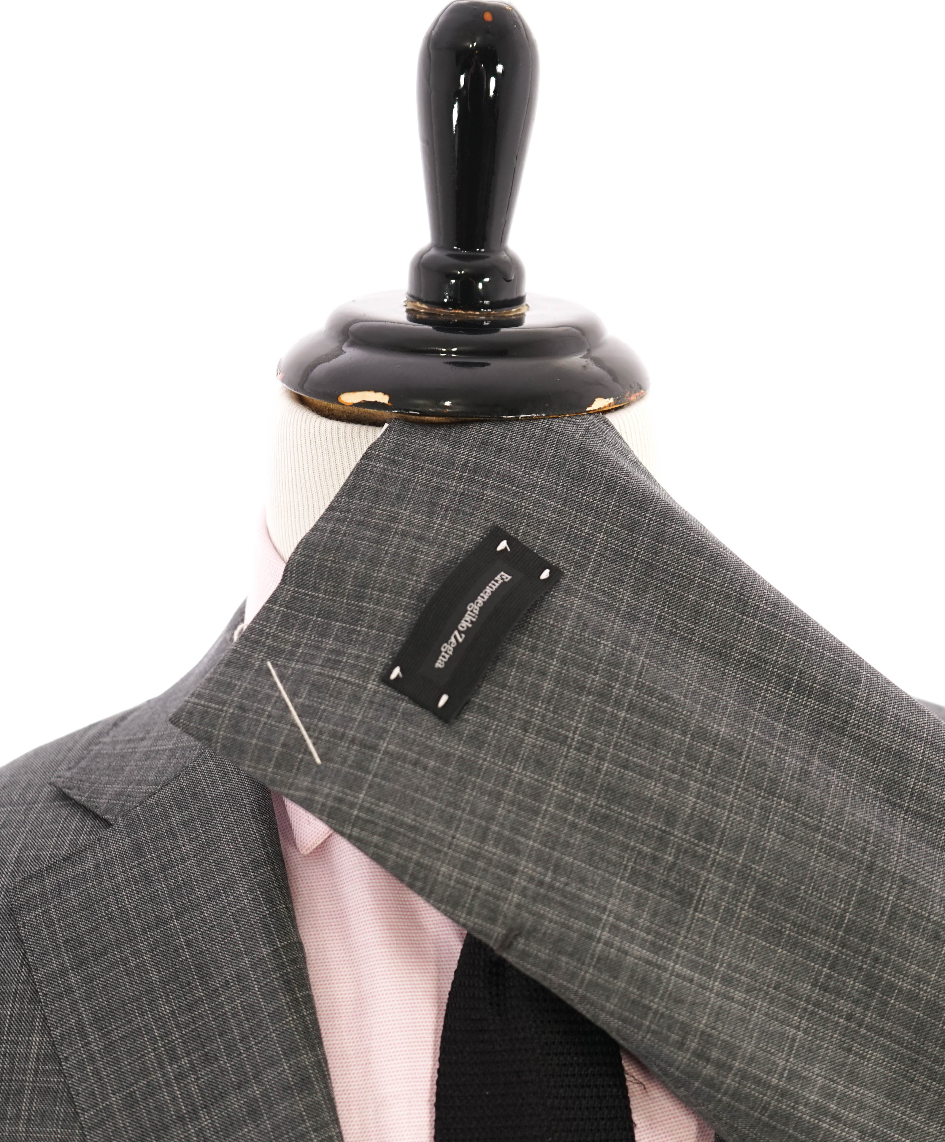 $3,290 ERMENEGILDO ZEGNA- “TORFEO” Abstract Check Blazer- 46R