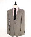 $2,295 GIORGIO ARMANI - Black & White Diagonal Zig Zag Weave Unique Blazer - 42R