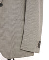 $2,295 GIORGIO ARMANI - Black & White Diagonal Zig Zag Weave Unique Blazer - 42R