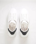 $695 SALVATORE FERRAGAMO - *PIERRE* White/Black Gancini Sneaker - 10.5 M US