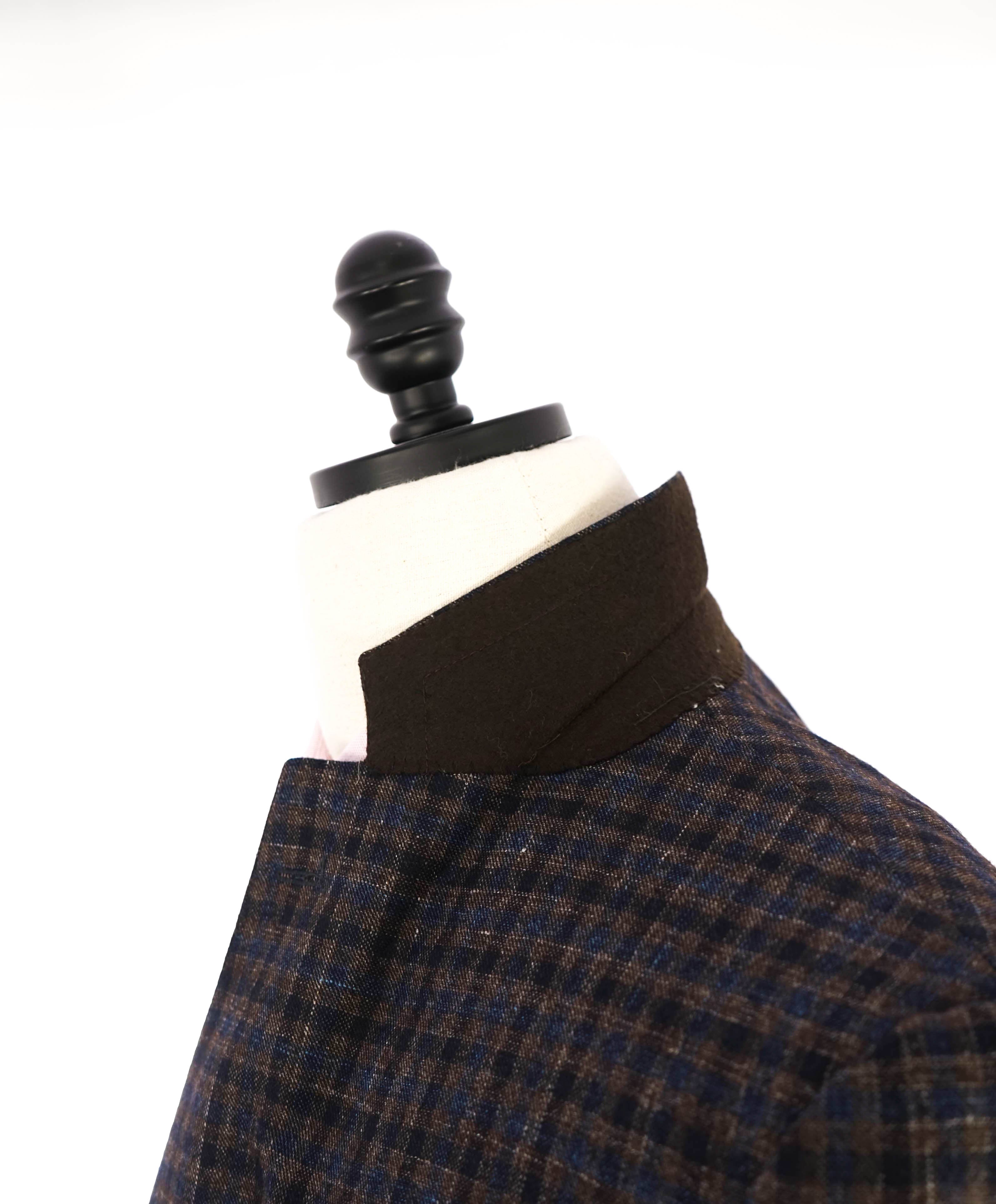 SAMUELSOHN - LORO PIANA Wool/Silk/CASHMERE Check Blazer - 42R