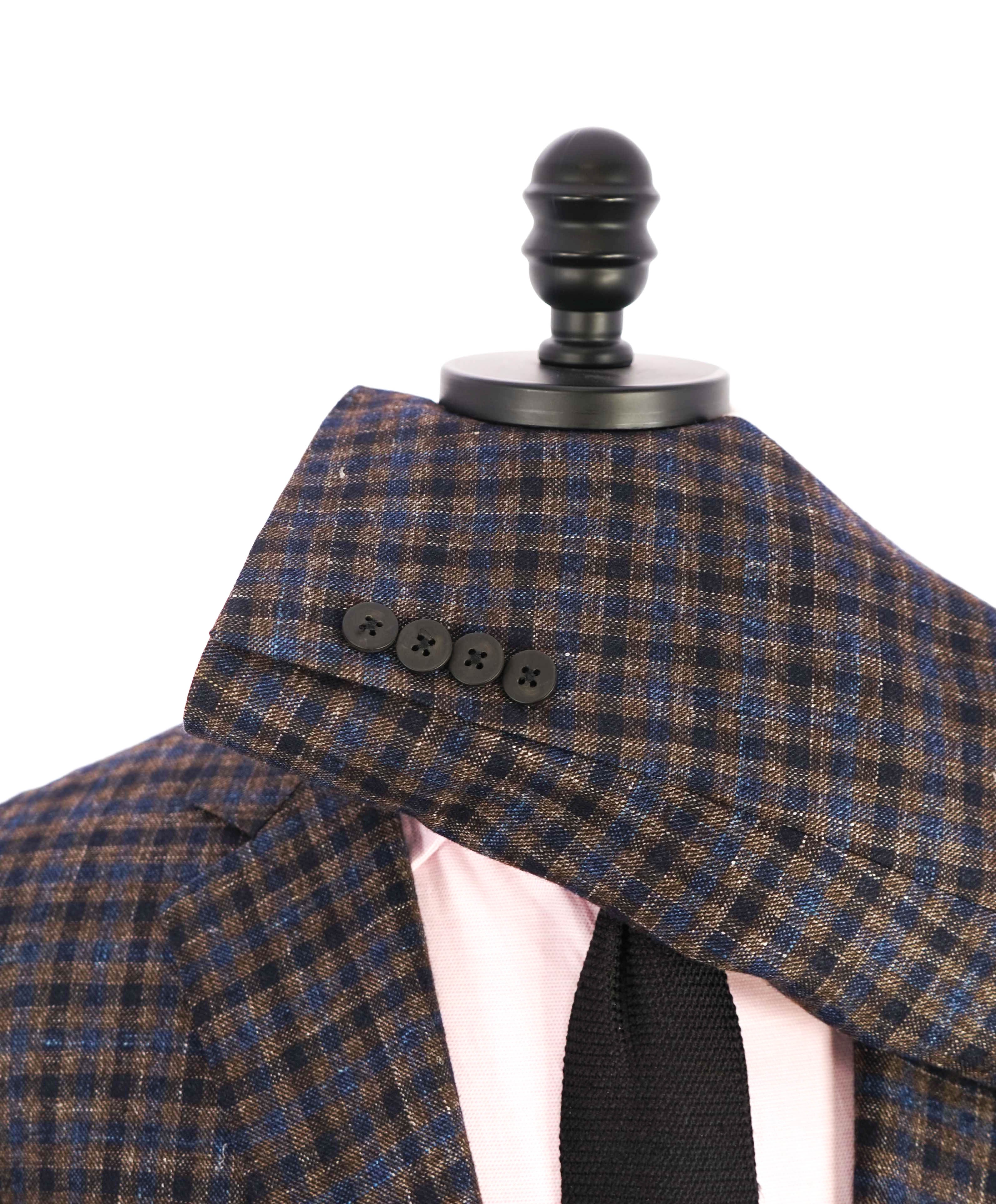 SAMUELSOHN - LORO PIANA Wool/Silk/CASHMERE Check Blazer - 42R