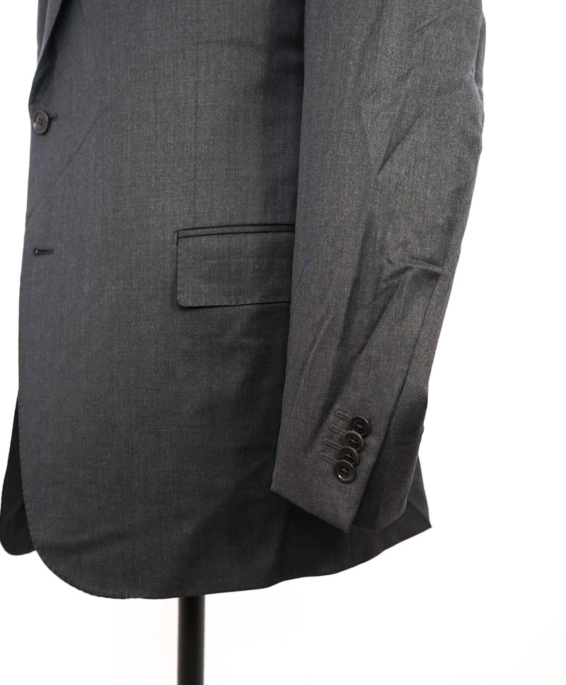 $2,695 ERMENEGILDO ZEGNA -"Micronsphere" GRAY Blazer - 52R