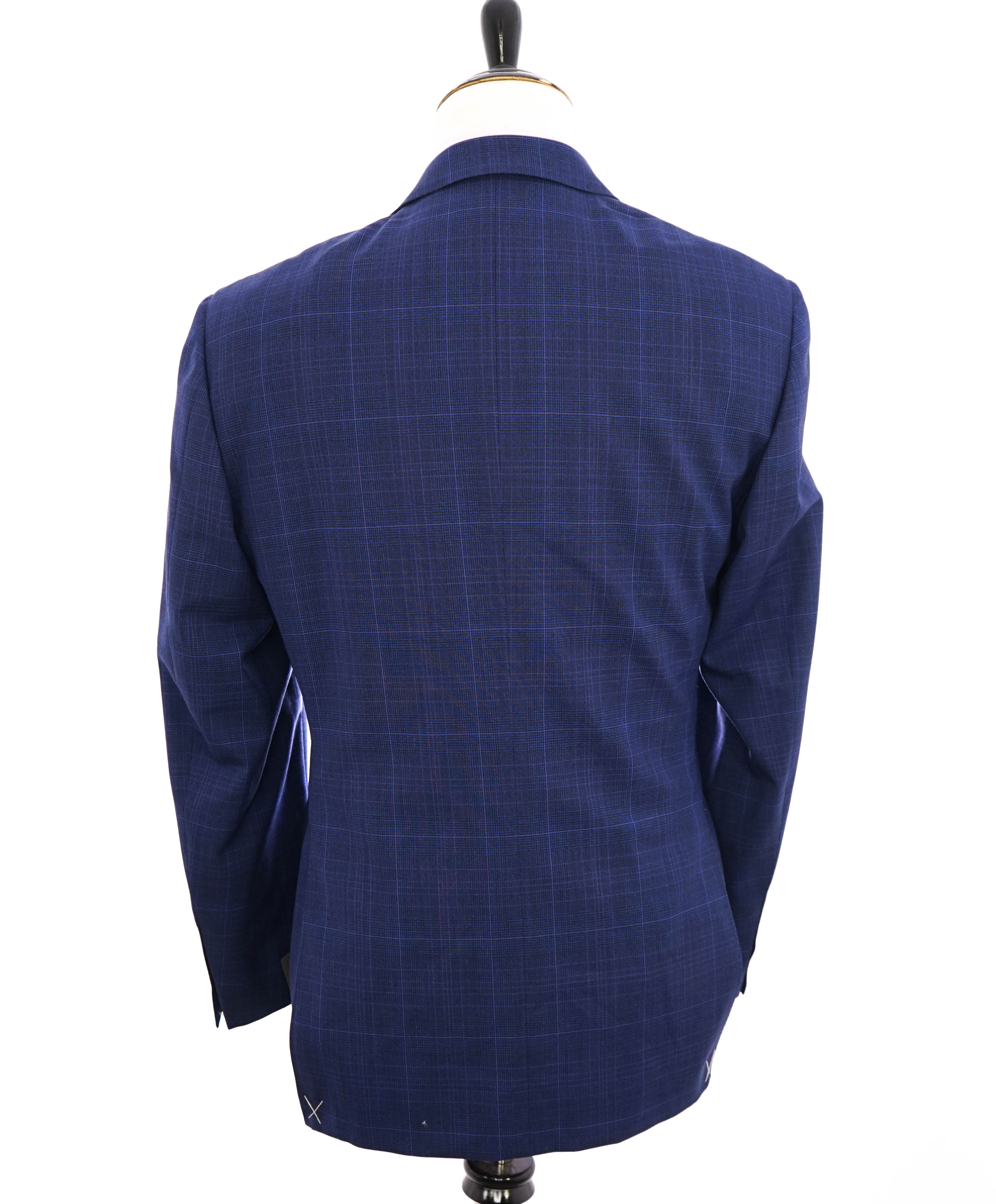 $1,895 CANALI - "IMPECCABILE" Blue Plaid Check Bold Blazer - 42R