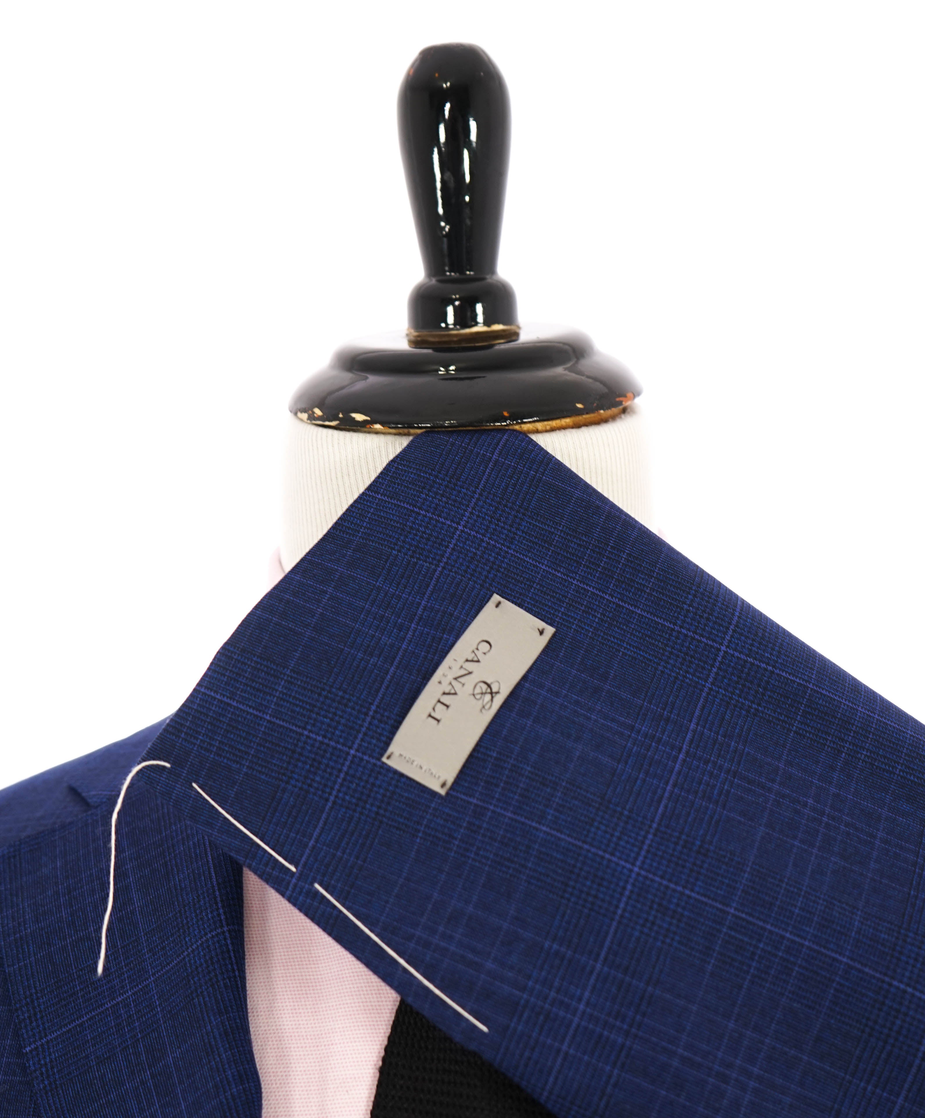 $1,895 CANALI - "IMPECCABILE" Blue Plaid Check Bold Blazer - 42R