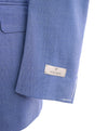 $2,495 CANALI - "EXCLUSIVE Super 160's" Blue Pindot Blazer - 46L